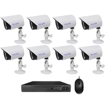 Tucano CCTV Kit K08 8CH FHD 1200TVL 8 Camara