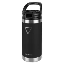 Garrafa Térmico Hydrate - 473ML - com Canudo - Preto