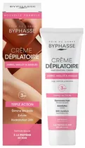 Creme Depilatório Byphasse Triple Action With Silk Protein - 125ML
