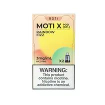 Vaper Moti X Mini 4ML DTL Rainbow Fizz 3MG