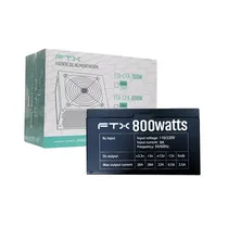 Fonte de AlimentacióN FTX 800W FTX-CFA-800W Negro