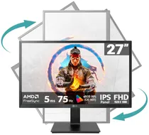 Monitor LG 27.0" 27BK550Y-B Full HD 5MS/75HZ HDMI/DP