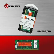 Memoria para Notebook Keepdata KD13S9/4G DDR3 4GB 1333MHZ