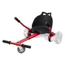 Carrinho p/Scooter Interbras Pro Hoverkart - 6.5"/8/10 - Vermelho
