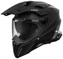 Capacete para Moto Airoh Commander 2 Color - Tamanho M (57-58) - Black Matt