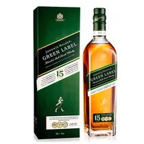 Whisky Johnnie Walker Green Label com Caixa 750ML