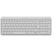 Teclado Sem Fio Logitech K250 com Bluetooth Espanhol - Branco