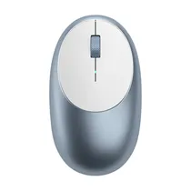 Mouse Sem Fio Satechi M1 Wireless Mouse ST-Abtcmb com Bluetooth/3 Botões/Recarregável - Azul