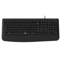 Teclado Rapoo NK1900 com Fio - Preto