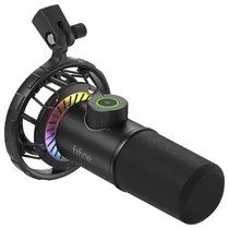 Microfone Fifine K658 RGB - Preto
