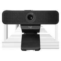 Webcam Logitech C925E Full HD 30 FPS Microfone Integrado 960-001075 - Preto