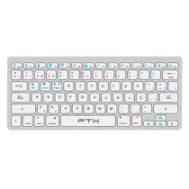 Teclado FTX FTXB1000 Ultra Slim Sem Fio Portugues - Cinza