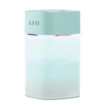 Mini Umidificador de Ar Luo LU-5512 / 400ML / Recarregavel - Verde