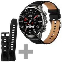 Relógio Black Shark Watch X BS-W2403 com 4G/Wi-Fi - Cinza/Preto + Pulseira (Anatel)
