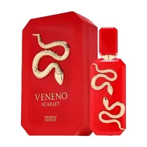 Perfume French Avenue Veneno Scarlet - Extrait de Parfum - Unissex - 100ML