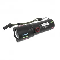 Lanterna LED Tucano ALT-901 TC-901 Police Light / 8000MA / Recarregavel - Preto