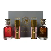 Perfume Femenino Thoq Al Hawamer Jardim Secreto Edp 100ML Set de 4 Piezas