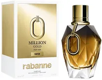 Perfume Paco Rabanne Million Gold For Her Parfum 90ML - Feminino (Recarregável)