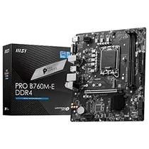 Placa Mãe MSI Pro B760M-e DDR4 Socket LGA 1700 / DDR4