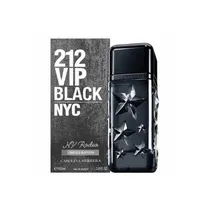 Carolina Herrera 212 Vip Black Edp NYC Rodeo Limited 100ML Masc