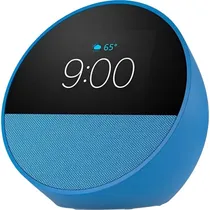 Speaker Amazon Echo Spot Alexa Smart 2024 com Relogio – Azul