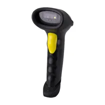 Leitor de Código de Barras Quanta QTLCQ100 Quickscan Lite 1D/2D com Fio - Preto/Amarelo