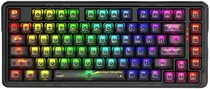 Teclado Gaming Redragon Elf Pro K649CTB-RGB-Pro Transparente Preto (Inglês)