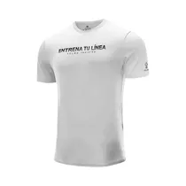 Camiseta Esportiva (Adulto) Kelme Entrena Tu Línea Branco M