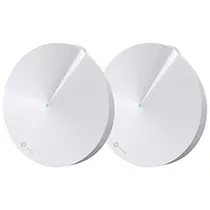 Roteador TP-Link Deco M5 Whole Home Mesh Wi-Fi AC1300 Dual Band / 2.4GHZ / 5GHZ - Branco (Kit com 2)