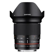 Lente Samyang Panasonic MF 20MM F1.8 MFT FF DSLR