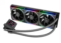 Water Cooler Cpu Thermalright Frozen Warframe 360 Se Argb Black V2, Liquid, Preto, 360MM, Intel 115X/ 1200/ 1700/ 1851, AMD AM4/ AM5