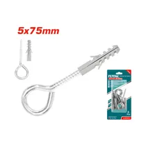 Kit de Tornillo de Aro Con Tarugo Total WJSPK5022 6 Piezas