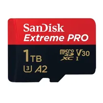 Cartão de Memoria Sandisk Extreme Pro Micro SDXC 1TB 200MBS/140MBS
