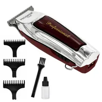 Máquina de Cortar Cabelo Prosper P-2123 Recarregável - Prata/Vinho