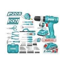 Kit de Herramientas Total THKTHP11652 20V 220V 165 Piezas