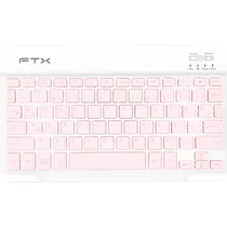 Teclado FTX FTXB09 Sem Fio - Rosa (Espanhol)