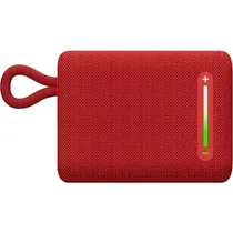 Caixa de Som Portátil JVC XS-KY2113R LED TWS Bluetooth - Vermelho