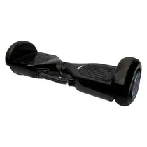 Scooter Eletrico Interbras 6.5" Bluetooth LED + Bolsa - Preto