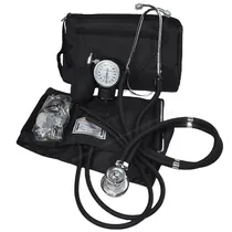 Medidor de Pressao Analogico More Fitness MF-225 com Estetoscópio - Preto