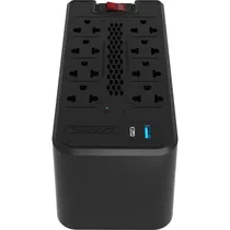 Estabilizador de Energia Forza FVR-1222 8 Saídas 600 W 220V - Preto