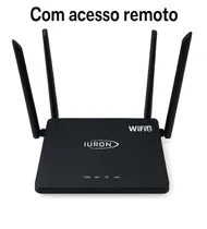 Ac Wifi 6 Router AX1800 4GE 2.4/5G 4*5DBI Iuron Acesso Remot