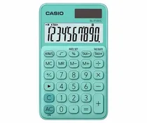 Casio Calculadoras SL-310UC-GN 10 Dígitos Green