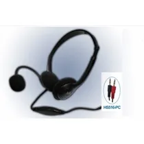 Fone+Mic Mtek HS-516-PC p/PC 2X Jack 3.5MM Black