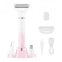 Depiladora Recarregavel VGR V-611 3EM1 Lady Care