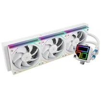 Water Cooler Cpu Thermalright Frozen Infinity 360 White TL-M12W Liquid, Argb, Branco, 360MM, Intel 115X/ 1200/ 1700/ 1851/ 2011/ 2066, AMD AM4/ AM5