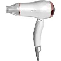 Secador de Cabelo para Viagem Xion XI-SE1600 / 1600W / Bivolt - Branco/Dourado