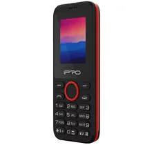 Celular Ipro A6MINI Dual Sim Tela de 1.8" Câmera VGA/Rádio FM - Preto/Vermelho