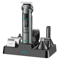 Aparador / Cortador de Cabelo Voyager VGR V-096 Groming Kit / Recarregavel - Preto