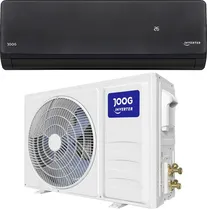 Ar Condicionado Inverter Joog INV-JGS18KB 18000BTU Q/F Wifi 220V 50/60HZ com Kit - Preto
