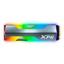 SSD M.2 XPG Spectrix S20G RGB 500GB Nvme PCI-Exp Gen 3 - ASPECTRIXS20G-500G-C